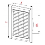 Kratka wentylacyjna Exclusive TK11