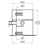 Adapter Termet - 60/100 Turbo