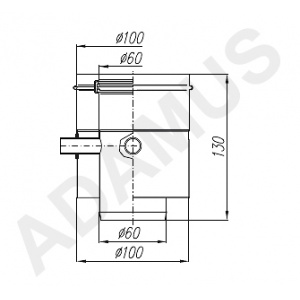 Adapter Buderus Logamax 60/100