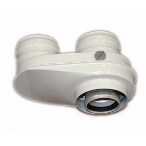 Adapter rozdzielczy Junkers Ceraclass TURBO 60/100 - 80/80