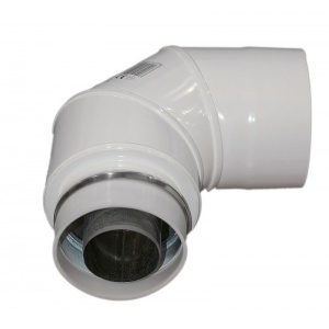 Adapter Vaillant 60/100 - 80/125 kolanko 90° z redukcją