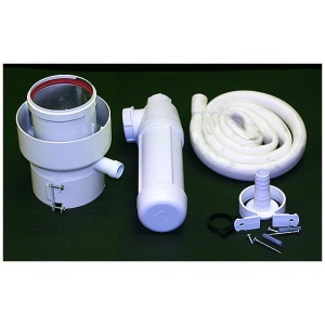 Adapter Vaillant 60/100 - 80/125 z odskraplaczem 