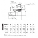 Kolanko PEX skręcane GW