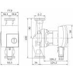 Pompa obiegowa WILO Yonos PICO typ 30 180 mm / 230 V