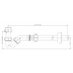 Syfon bidetowy McAlpine HC23