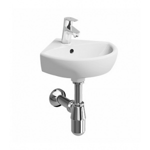 Umywalka narożna NOVA PRO z przelewem