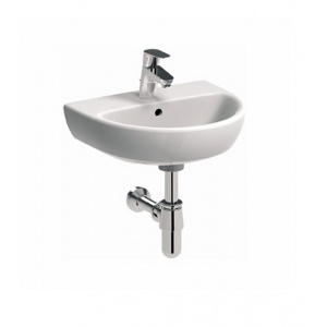 Umywalka NOVA PRO owalna 45 cm z przelewem