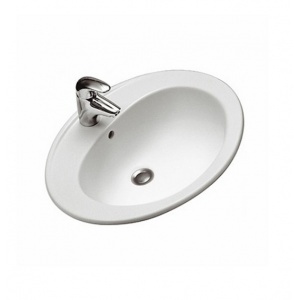 Umywalka blatowa NOVA z przelewem