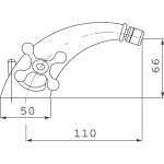 Bateria bidetowa Retro new