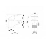 Bateria bidetowa stojąca JOWISZ