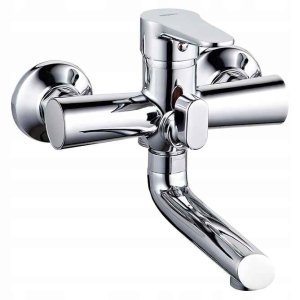 Bateria łazienkowa wannowa ścienna Zegor PUD3-A045