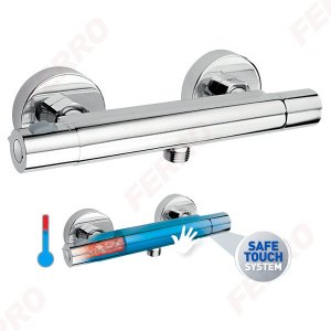 Bateria termostatyczna natryskowa ścienna Trinity