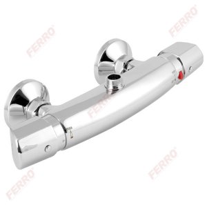 Bateria termostatyczna natryskowa z przyłączem górnym Metalia 57