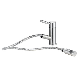 Bateria zlewozmywakowa stojąca z wyciąganym natryskiem Asti FERRO