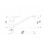 Bateria zlewozmywakowa stojąca JOKER