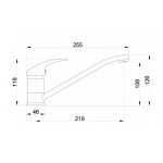 Bateria zlewozmywakowa stojąca JOWISZ