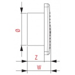 Wentylator ścienny Ventix WVR 100