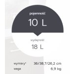 Bojler ATLANTIC NANTO 10 l montaż podumywalkowy 2kW