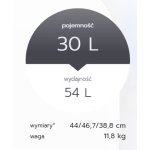 Bojler ATLANTIC NANTO 30 l montaż nadumywalkowy 2kW