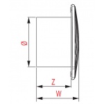 Wentylator ścienny WA 120