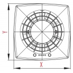 Wentylator ścienny Vega 100 CTR