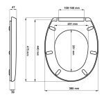 Deska sedesowa D1 PRESTIGE