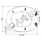 Deska sedesowa LOTOS Bisk [07]