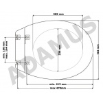 Deska sedesowa OSIKA Inter-Sano [00]