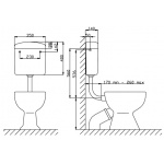 Dolnopłuk z klawiszem START STOP Jantar