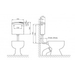 Dolnopłuk z klawiszem START STOP Opal