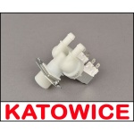 Elektrozawór do pralki dwudrożny prosty   22006