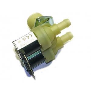 Elektrozawór do pralki dwudrożny kątowy   22001