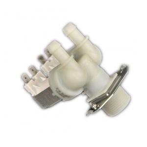 Elektrozawór do pralki dwudrożny prosty   22006