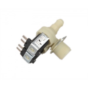 Elektrozawór do pralki dwudrożny kątowy PM  22012