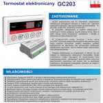 Geco G-203.02 regulator ze światłem kod: 24042