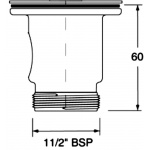 Gniazdo zlewozmywakowe McAlpine MBS70-CP