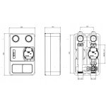 Grupa pompowa GP PRO 3D-T + Pompa Obiegowa MAGI 2 IBO