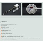 Grzałka bojlera - moduł grzewczy 5/4 z termostatem NIERDZEWNA 2,0 KW