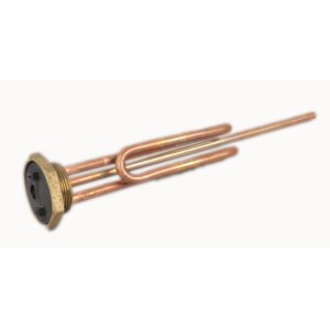 Grzałka bojlera zagięta z długą rurką czujnika z gwintem 5/4 cala 1500W                