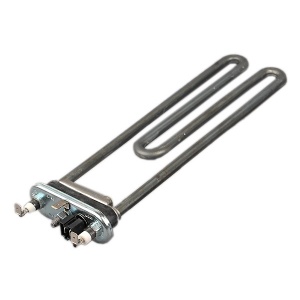 Grzałka pralki  14374  <br>MAXX / WHIRLPOOL<br>2050W / 230 V 24,5 cm z otworem i termistorem</br>