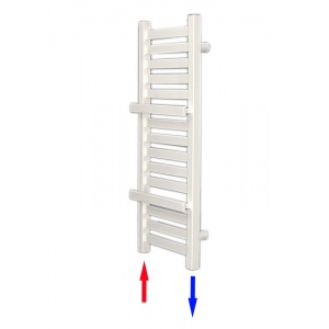 Grzejnik łazienkowy dolnozasilany typ GŁP2 PLUS<br>- wymiar 370x1000 mm