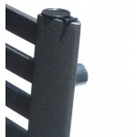 Grzejnik łazienkowy bocznozasilany typ GŁPA antracyt <br>- wymiar 300x900 mm