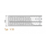 Grzejnik płytowy PURMO Ventil Compact typ V33 500 mm