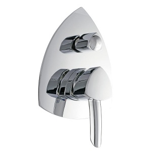 Bateria Ferro Modena natrysk ścienny podtynkowy