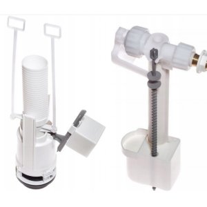 CERSANIT zestaw zaworów do spłuczki podtynkowej  TARGET