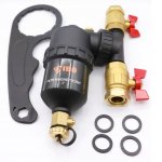 FILTR MAGNETYCZNY 1 cal SEPARATOR ZANIECZYSZCZEŃ IBO