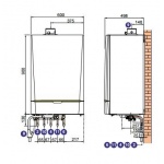 Gazowy kocioł DE DIETRICH INNOVENS MCA 25/28 BIC