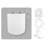 Deska sedesowa VERONA - ROCA Hall Dama Senso [H]