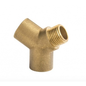Trójnik mosiężny typ Y 1/2 GZ