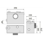 WC Kompakt  pompa młynek z rozdrabniaczem SANIBO 4